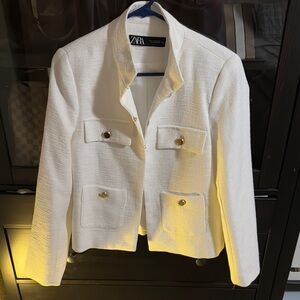 Zara Women's White Jacket